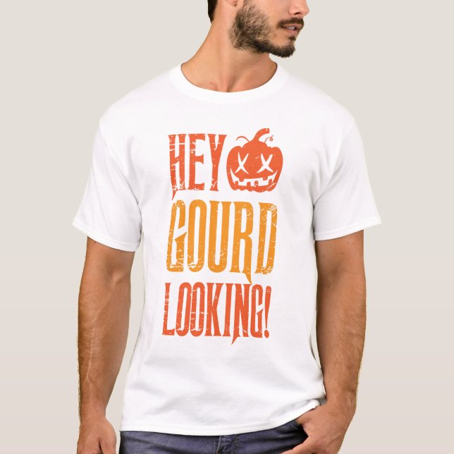 Hey T-shirt Halloween Gourd (Devant)