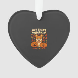 Hey There Citrouille Corgi Halloween Citrouilles A