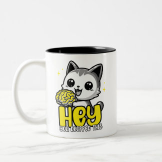 Hey, Tu Laisses Cette Drôle Mème De Chat Mug