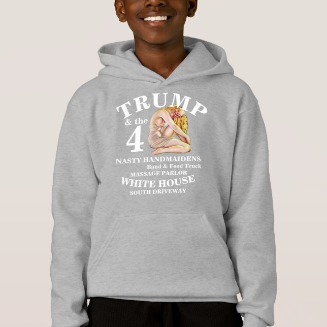 HG TRUMP TRUMPS TRAIN MAGA PARTI DÉMOCRATE TEE (Devant)