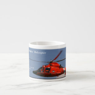 HH 65C Dolphin Helicopter expresso mug