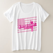"Hi Kamala" - Femmes + T-Shirt (pas de slogan)