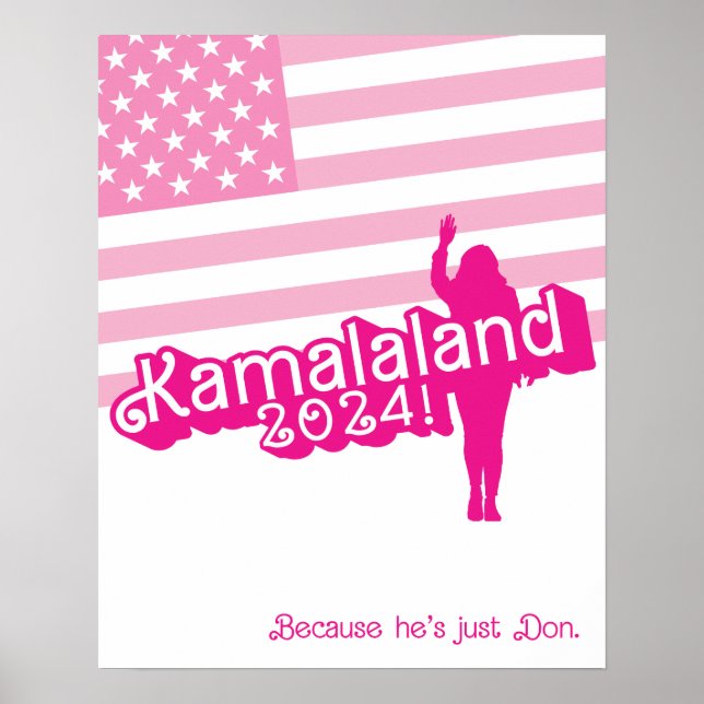 "Hi Kamala" - Poster vertical (avec slogan A) (Devant)