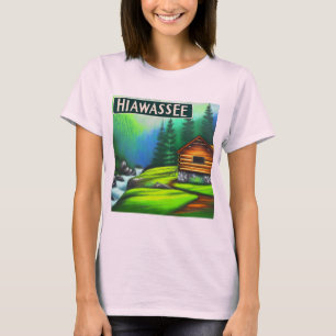 Hiawassee, GA Mountain Cabine T-Shirt