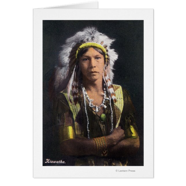 Hiawatha Portrait (Devant)