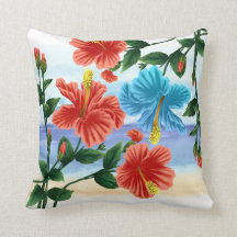 Hibiscus Coussin hawaïen