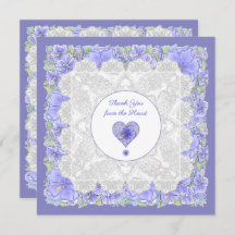 Hibiscus & dentelle BLEU