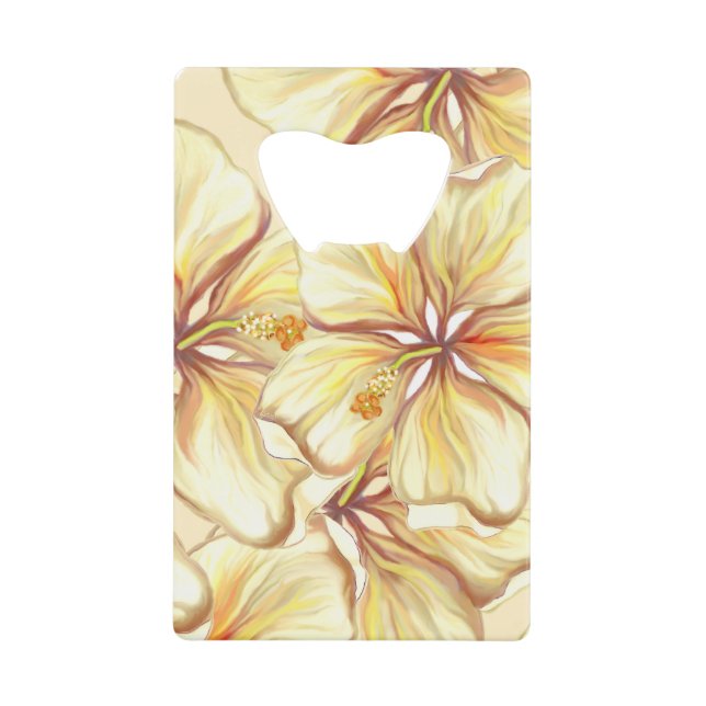 Hibiscus & dentelle JAUNE (Devant)