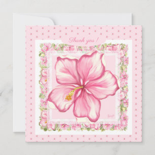 Hibiscus & dentelle PINK