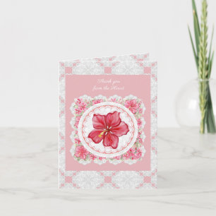 Hibiscus & dentelle RED