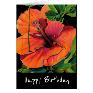 Hibiscus d'oranger tropical d'été