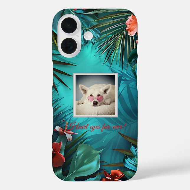 Hibiscus Dream Tropical avec coque iphone photo (Verso)