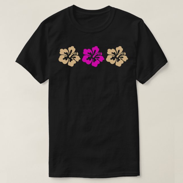 Hibiscus Flowers TShirt (Design devant)