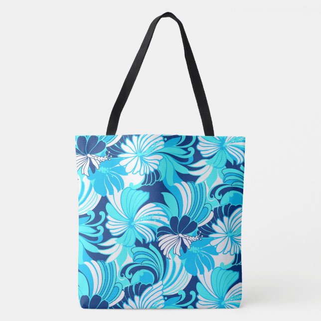Hibiscus Jungle Hawaiian Tropical Beach sac (Devant)