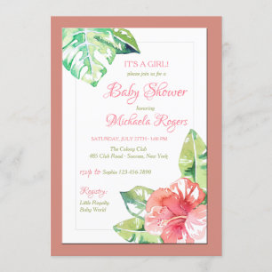 Hibiscus Matin Invitation
