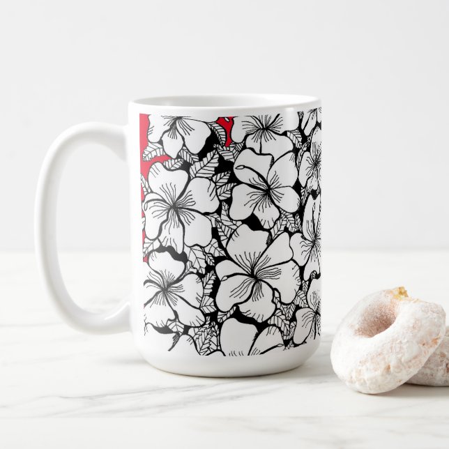 Hibiscus Mug (Avec donut)