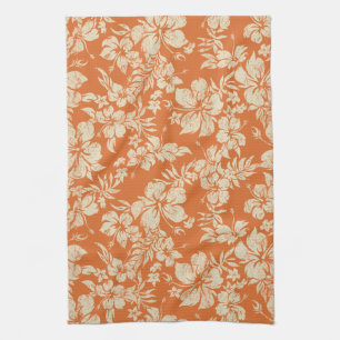 Hibiscus Pareau Hawaiian serviette de cuisine