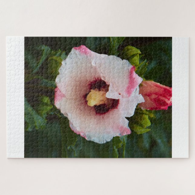Hibiscus Puzzle - Détendez-vous avec la beauté de  (Horizontal)