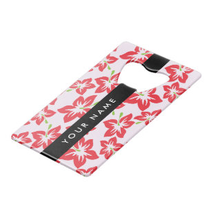 Hibiscus rouge, Fleurs rouges, Votre nom