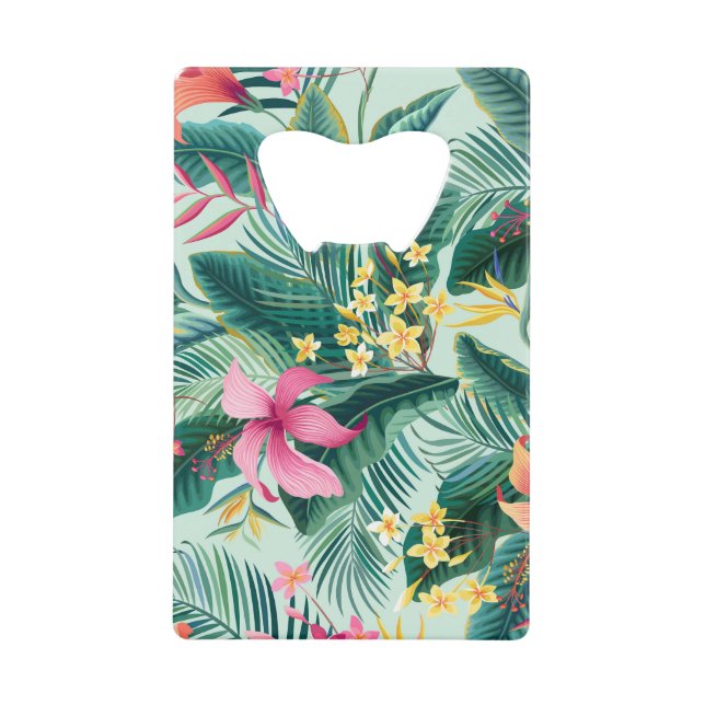 Hibiscus tropicaux : Motif Floral sans joint (Devant)