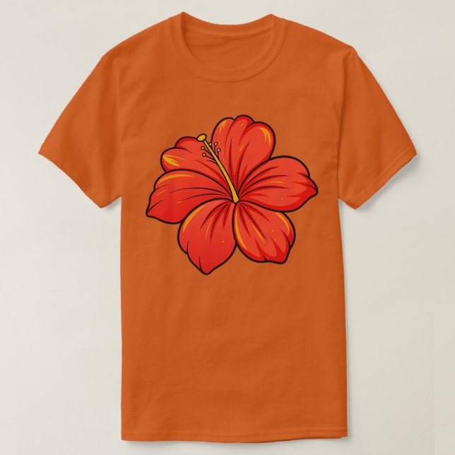 Hibiscus TShirt 30 (Design devant)