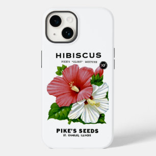 Hibiscus Vintage Seed Packet Coque-Mate coque ipho