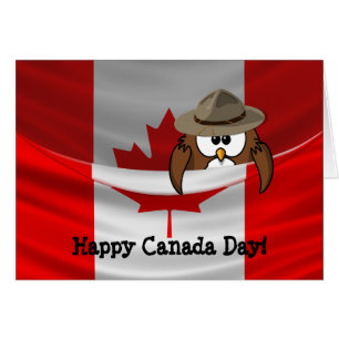 hibou de la fête du Canada