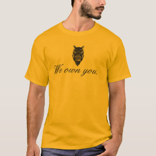Hibou d'Illuminati "nous vous possédons" T-shirt