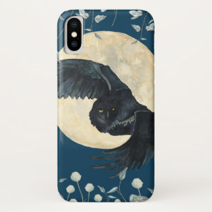 Hibou et la Lune iPhone / coque ipad
