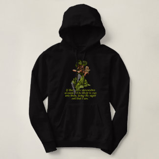hibou et sorcière sweat - shirt à capuche