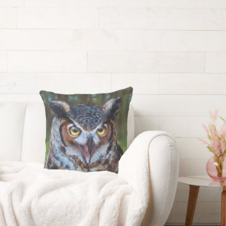 Hibou hurleur Oreiller