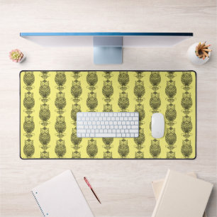 Hibou (jaune) - Dessous de bureau