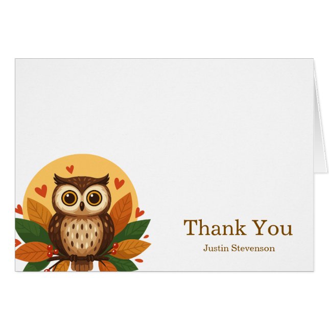 Hibou Merci (Devant horizontal)