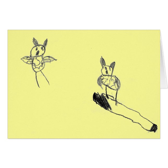 Hiboux - carte (Devant horizontal)