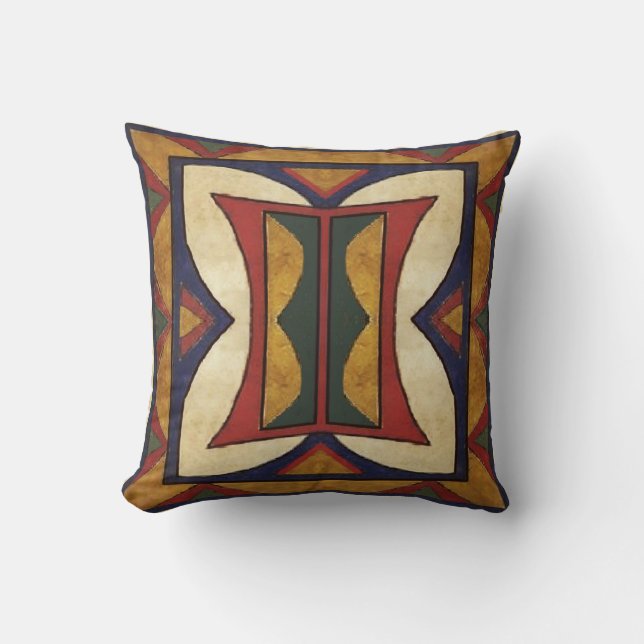 HIDATSA - MANDAN ?  Coussin 1909 de style de (Recto)
