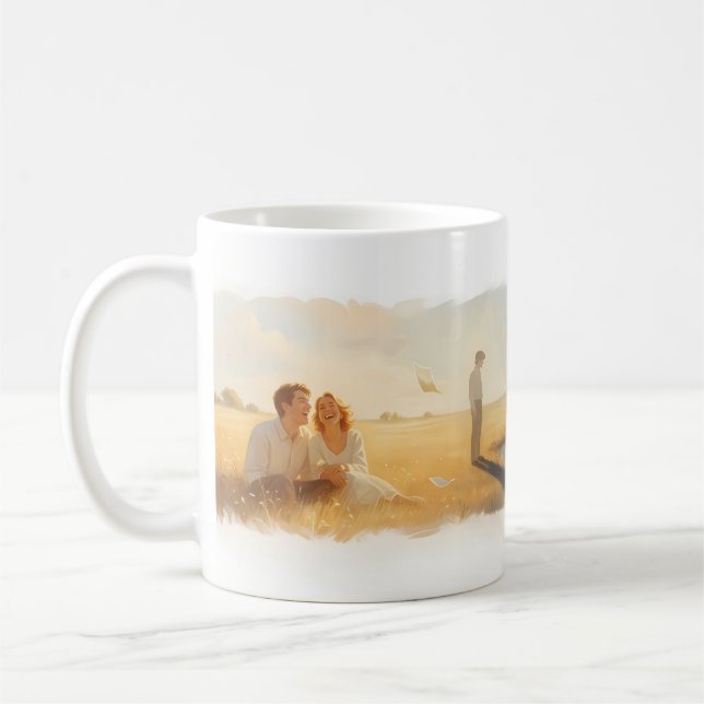 Hier — Tasse de sentiment de souvenirs d'amour per (Gauche)