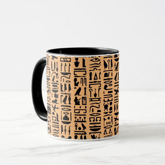 Hiéroglyphe Mug égyptien (Devant gauche)