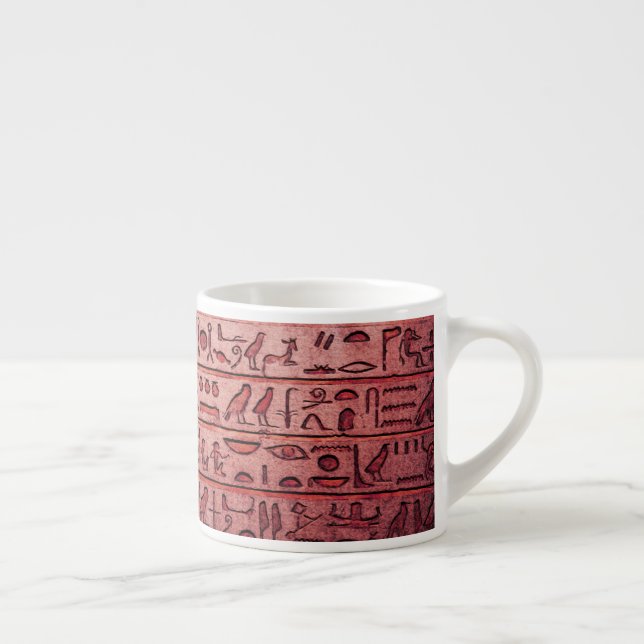 Hiéroglyphes égyptiens anciens Mug de spécialités  (Droite)