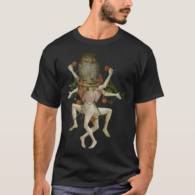 Hieronymus Bosch - Chouette dansante T-shirt class (Devant)