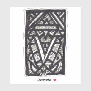 Hierophant, par Brian Benson, autocollant vinyle