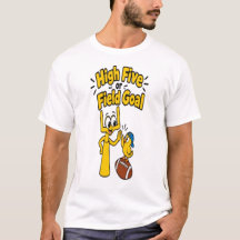 High Five ou Field Goal T-shirt drôle de dessin an