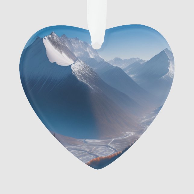 High Mountain Peaks Photo personnalisée (devant)