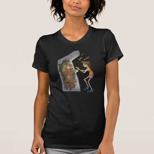 “High Score” Women's Fitted T-Shirt (Devant)