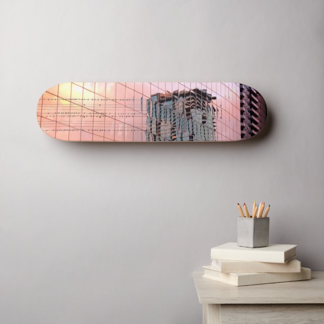 High Wire Skateboard (Art mural (Horz))