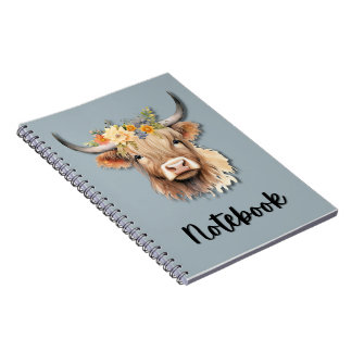 Highland Cow Carnet