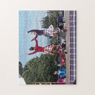 Highland Fling Clan Rassembler Jigsaw Puzzle