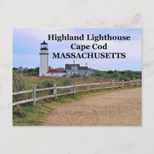 Highland Lighthouse, Massachusetts Carte postale