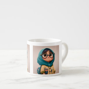 Hijab Girl Espresso Mug