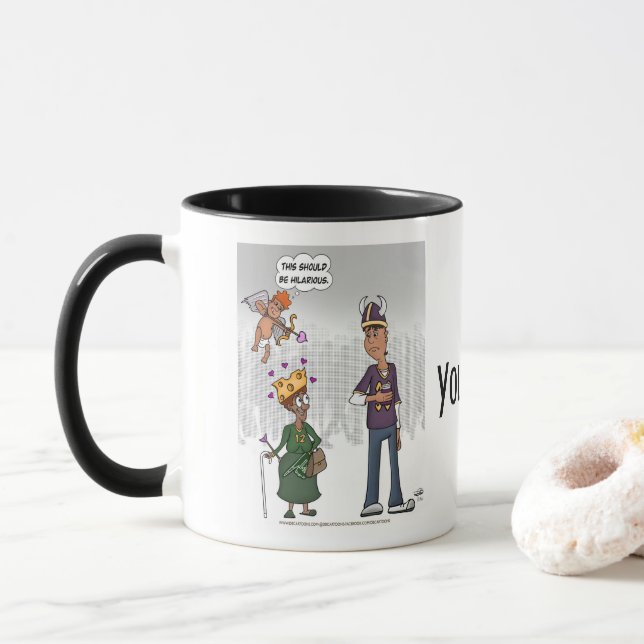 Hilariance Cupid Combo Mug (Avec donut)