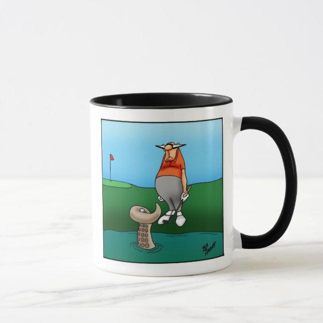 Hilarious Humour de golf cadeau Mug (Droite)